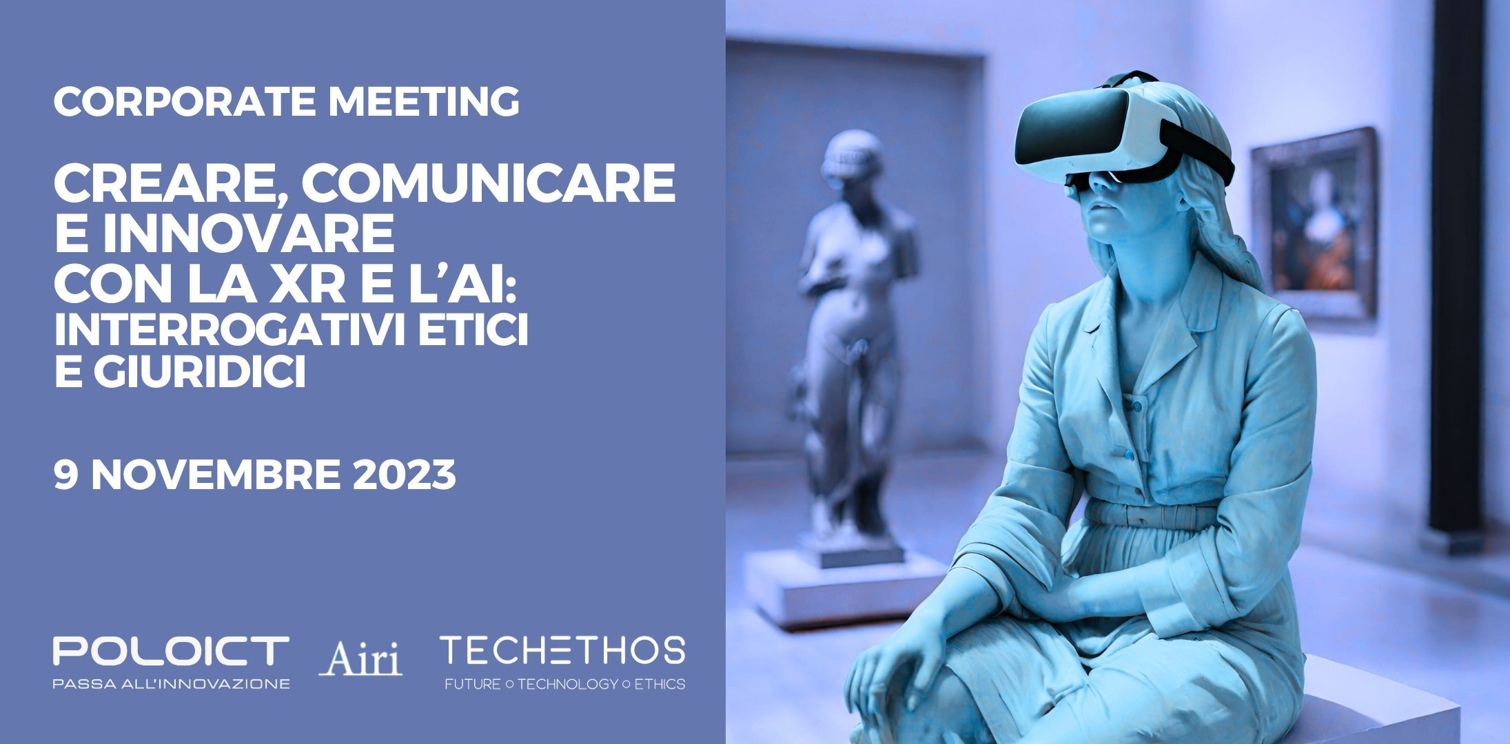 Intervento di Volcanic Minds come speaker al Corporate Meeting del Polo ICT di Novembre su AI e XR